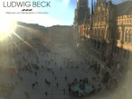 Archiv Foto Webcam am Marienplatz München 15:00