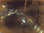 Archiv Foto Webcam am Marienplatz München 19:00