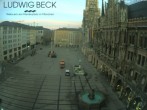 Archiv Foto Webcam am Marienplatz München 06:00