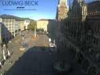 Archiv Foto Webcam am Marienplatz München 07:00