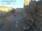 Archiv Foto Webcam am Marienplatz München 05:00