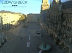 Archiv Foto Webcam am Marienplatz München 06:00