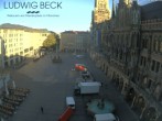 Archived image Webcam at the Marienplatz, Munich 06:00