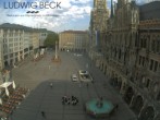 Archived image Webcam at the Marienplatz, Munich 07:00