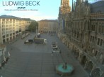 Archiv Foto Webcam am Marienplatz München 06:00