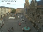 Archiv Foto Webcam am Marienplatz München 07:00