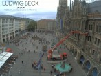 Archived image Webcam at the Marienplatz, Munich 09:00