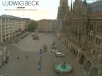 Archived image Webcam at the Marienplatz, Munich 05:00
