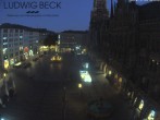 Archiv Foto Webcam am Marienplatz München 03:00