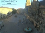Archiv Foto Webcam am Marienplatz München 05:00