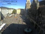 Archiv Foto Webcam am Marienplatz München 07:00