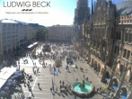 Archiv Foto Webcam am Marienplatz München 15:00