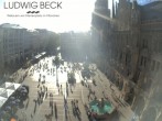Archiv Foto Webcam am Marienplatz München 17:00