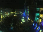 Archiv Foto Webcam am Marienplatz München 23:00