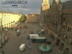 Archiv Foto Webcam am Marienplatz München 07:00
