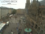 Archiv Foto Webcam am Marienplatz München 10:00