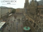 Archiv Foto Webcam am Marienplatz München 12:00