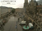 Archiv Foto Webcam am Marienplatz München 05:00