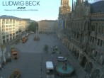 Archiv Foto Webcam am Marienplatz München 05:00