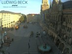 Archiv Foto Webcam am Marienplatz München 06:00