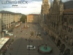 Archived image Webcam at the Marienplatz, Munich 07:00
