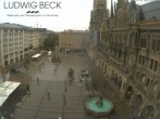 Archiv Foto Webcam am Marienplatz München 08:00
