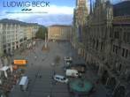 Archiv Foto Webcam am Marienplatz München 07:00