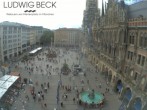 Archiv Foto Webcam am Marienplatz München 15:00