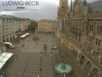 Archiv Foto Webcam am Marienplatz München 07:00