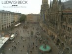 Archiv Foto Webcam am Marienplatz München 09:00
