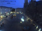 Archiv Foto Webcam am Marienplatz München 03:00