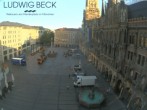 Archiv Foto Webcam am Marienplatz München 05:00