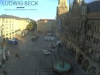 Archiv Foto Webcam am Marienplatz München 06:00
