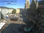 Archiv Foto Webcam am Marienplatz München 07:00
