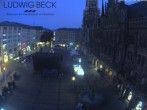 Archiv Foto Webcam am Marienplatz München 03:00