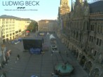Archiv Foto Webcam am Marienplatz München 06:00
