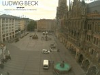 Archiv Foto Webcam am Marienplatz München 05:00