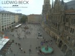 Archiv Foto Webcam am Marienplatz München 10:00