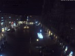 Archiv Foto Webcam am Marienplatz München 23:00
