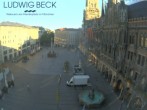 Archiv Foto Webcam am Marienplatz München 05:00