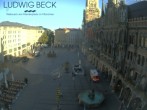 Archiv Foto Webcam am Marienplatz München 06:00
