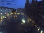 Archiv Foto Webcam am Marienplatz München 03:00