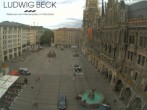 Archiv Foto Webcam am Marienplatz München 07:00
