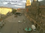 Archiv Foto Webcam am Marienplatz München 06:00