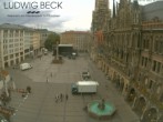 Archiv Foto Webcam am Marienplatz München 07:00