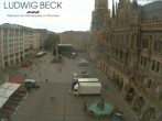 Archiv Foto Webcam am Marienplatz München 08:00