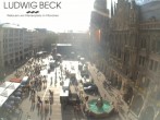 Archiv Foto Webcam am Marienplatz München 17:00
