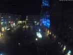 Archiv Foto Webcam am Marienplatz München 23:00
