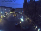 Archiv Foto Webcam am Marienplatz München 03:00