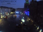 Archiv Foto Webcam am Marienplatz München 03:00